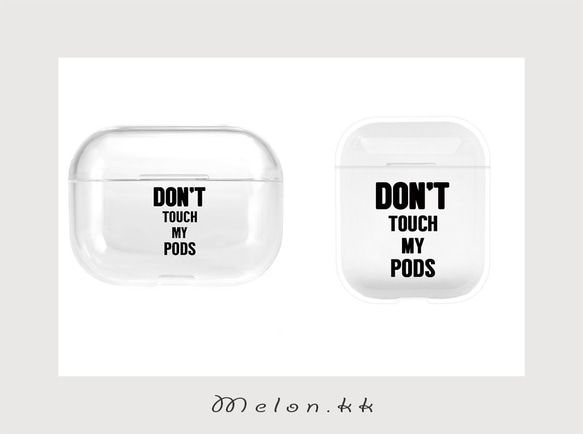 メンズ Airpodsケース 保護カバー エアポッズケース 1/2 Airpods pro 人気 韓国風-MelonKK 1枚目の画像