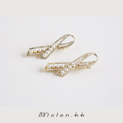 女士髮夾、髮飾、明星髮夾、流行髮飾、時尚禮品、韓國製造 - Melon.kk 第2張的照片