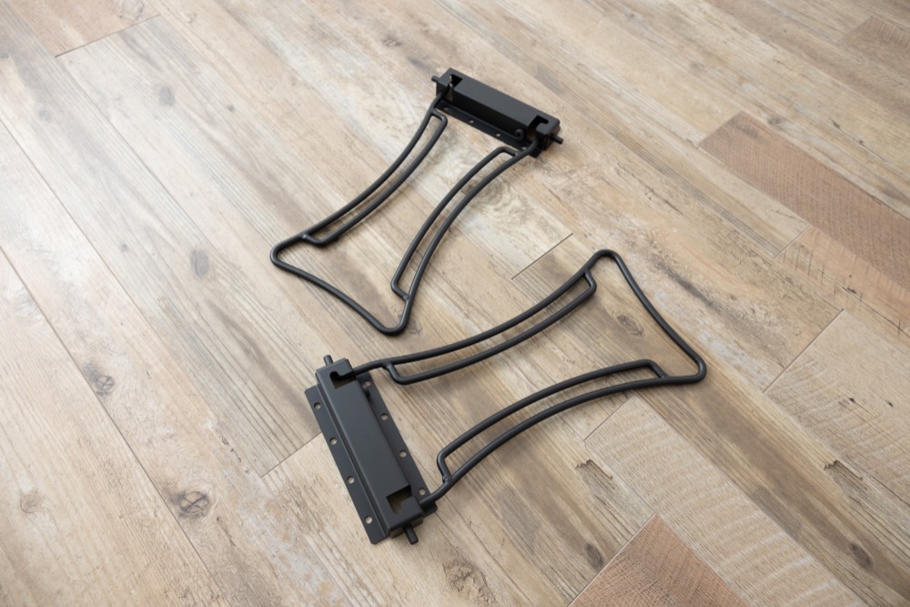 Folding legs, Black | FDL-0020-BK [ 鉄製折畳足 ] (脚のみ)