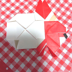 折り紙サンタクロース７人 3枚目の画像