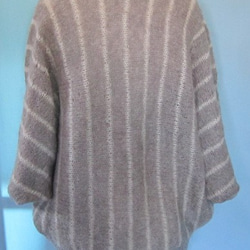 手編みセーター（アルパカ100） 2枚目の画像