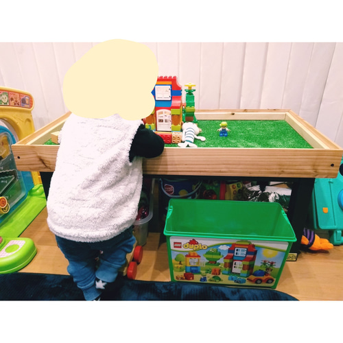 芝生の遊び場  テーブル 新品未使用 芝生の遊び場 新品未使用品 机・デスク DIY design 通販 9006779
