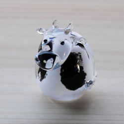 ガラスの干支 丑年 2021・うし（単体） 1枚目の画像