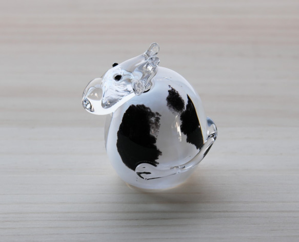 ガラスの干支 丑年 2021・うし（単体） 5枚目の画像