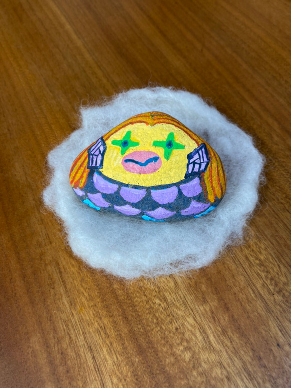 アマビエ ストーンペイント 絵画 やな爺 通販｜Creema(クリーマ) 9020821 