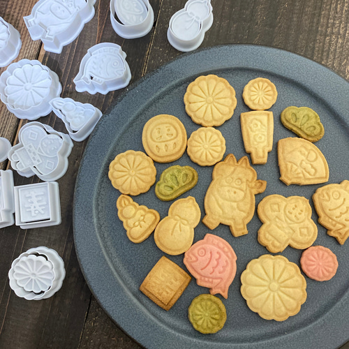 サイズ選択】寿クッキー型 クッキー型 tomscookies 通販 10849382
