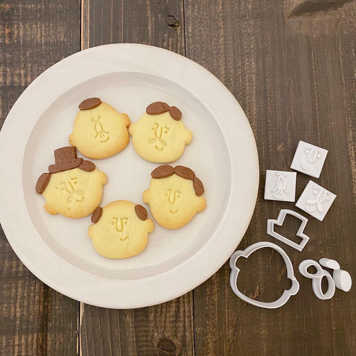 着せ替えおじさんクッキー型 クッキー型 tomscookies 通販