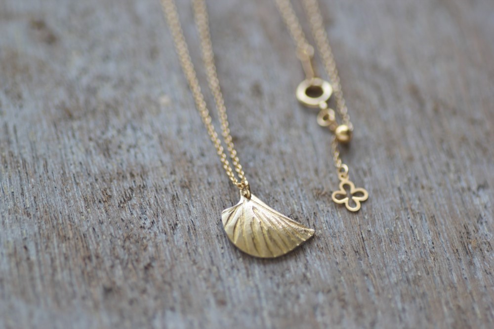 クバオージネックレス　真鍮・K14GF可動式チェーン