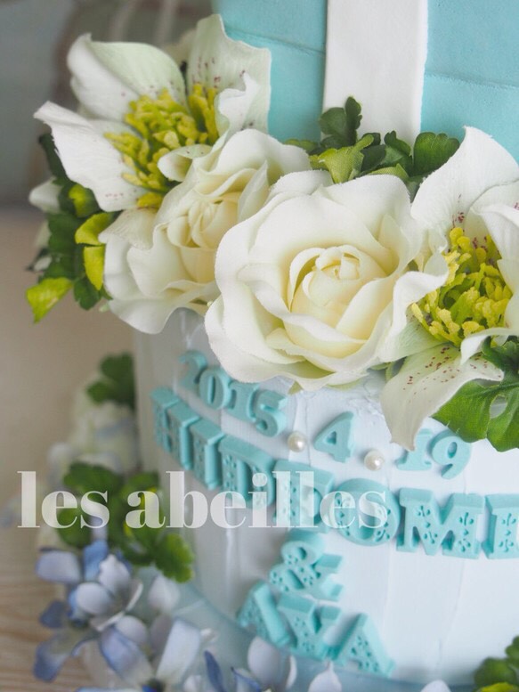 サムシングブルー♡リングピロー