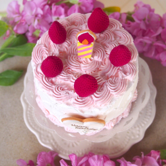 ベビーフォトやハーフバースデーにオススメの☆お誕生日ケーキ 3枚目の画像