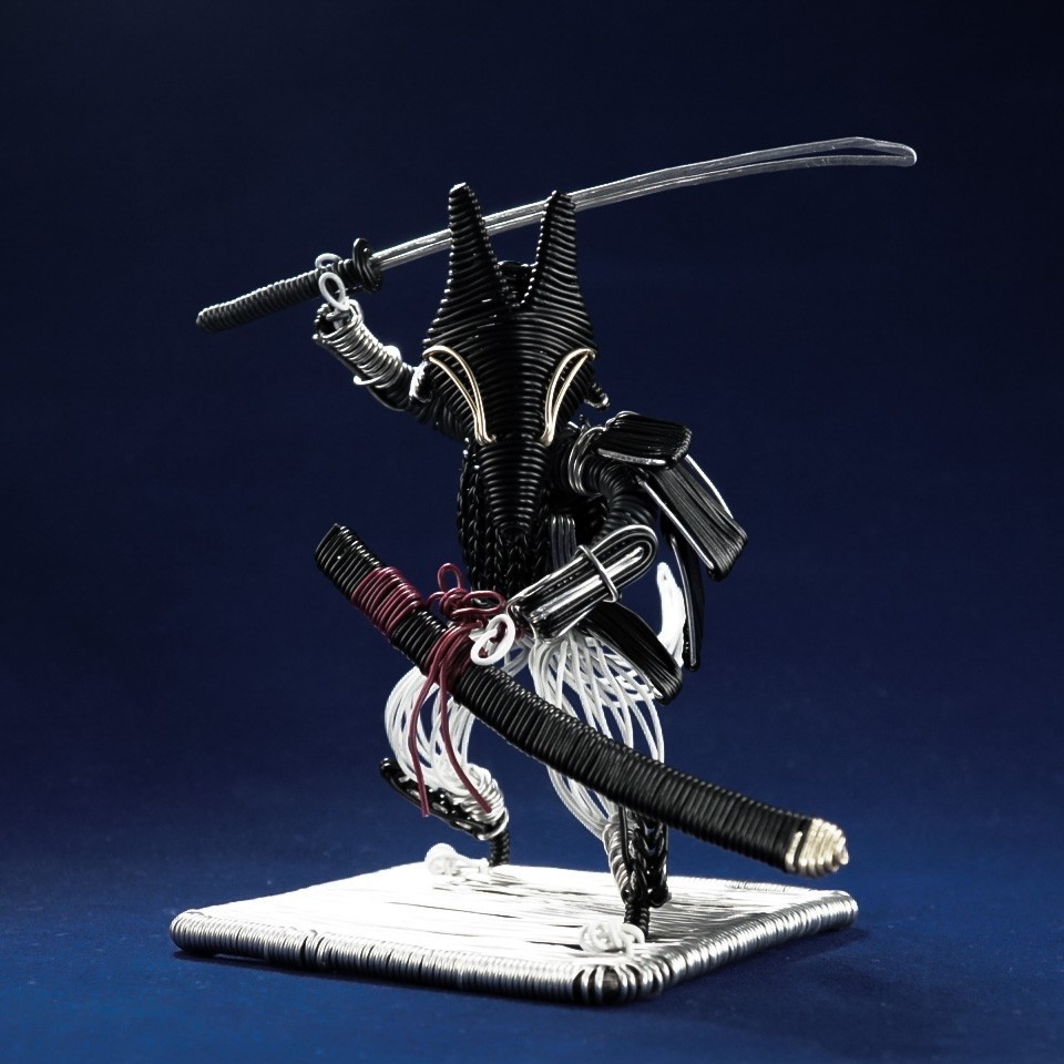 Samurai Fox /wireart 針金 オリジナルフィギュア デザフェスvol.51