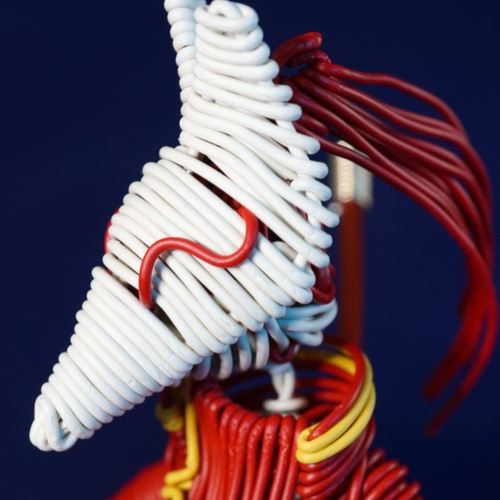 Kung-Fu Fox /wireart 針金 オリジナルフィギュア デザフェスvol.51