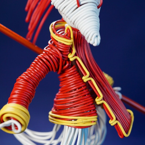 Kung-Fu Fox /wireart 針金 オリジナルフィギュア デザフェスvol.51