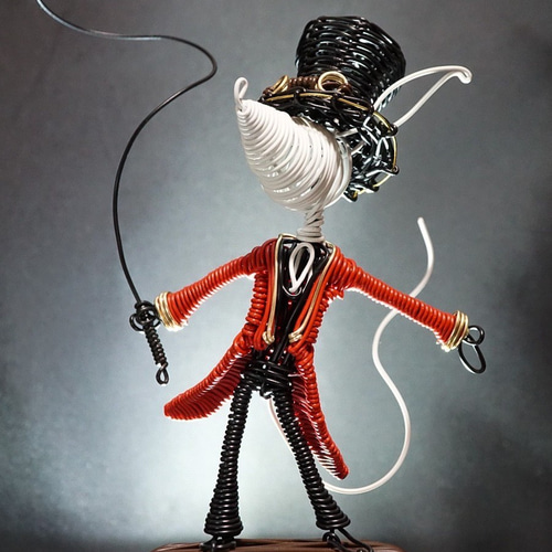 The Entertainer /wireart 針金 オリジナルフィギュア