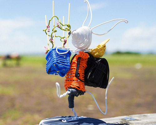 明日から夏休み！ /wireart 針金 オリジナルフィギュア 【渋谷 東急