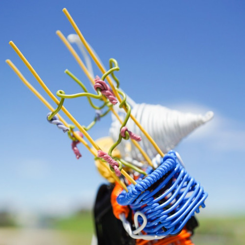 明日から夏休み！ /wireart 針金 オリジナルフィギュア 【渋谷 東急