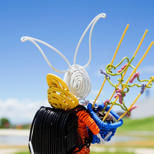 明日から夏休み！ /wireart 針金 オリジナルフィギュア 【渋谷 東急