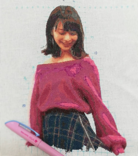 クロスステッチ図案お作りします。写真、イラストをオリジナル