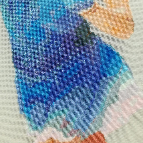 クロスステッチ図案お作りします。写真やイラスト、名作絵画を