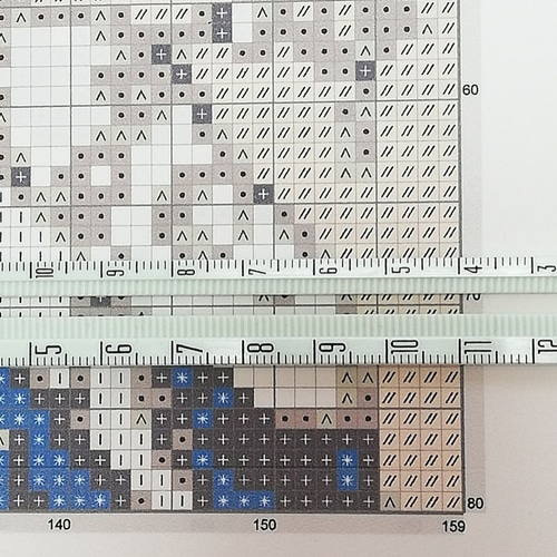 クロスステッチ刺繍図案「アルフォンス・ミュシャ 月桂樹