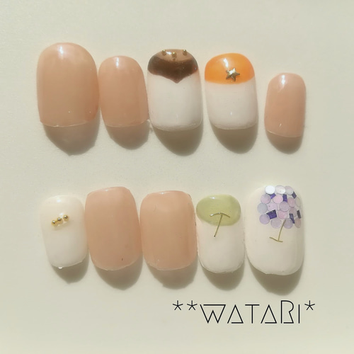 Kurumiページ ネイルチップ ちいさなおはな ネイルチップ ネイルチップ（つけ爪） ciel nails 通販