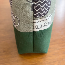 珈琲好きのマグカップ柄ミニトートバッグ 8枚目の画像