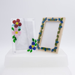 カットガラス　ひし形50g　ハンドメイド用　DIY　材料　モザイク　トルコ 4枚目の画像