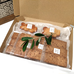 【送料無料】森の贈り物④　クッキー&フィナンシェ 2枚目の画像