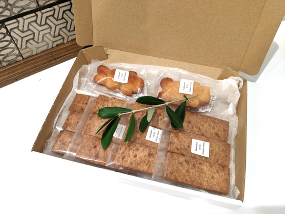 【送料無料】森の贈り物④　クッキー&フィナンシェ 2枚目の画像