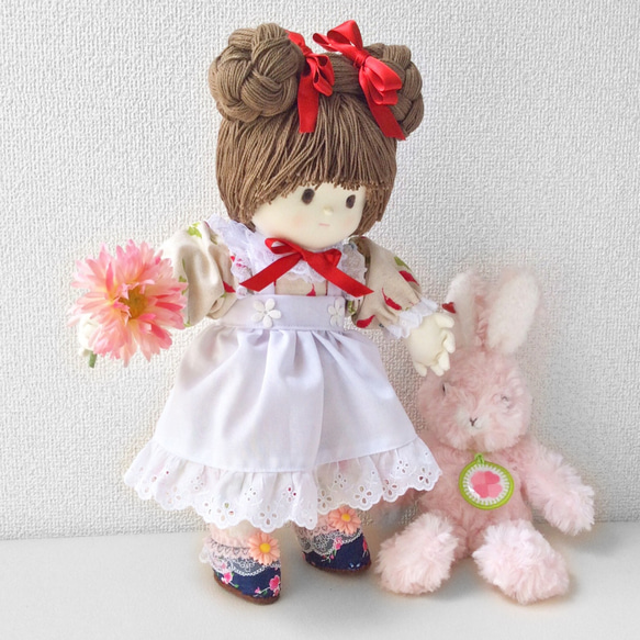 maison Rêverie様 作家様 マダムさん エプロン お人形 maison Rêverie