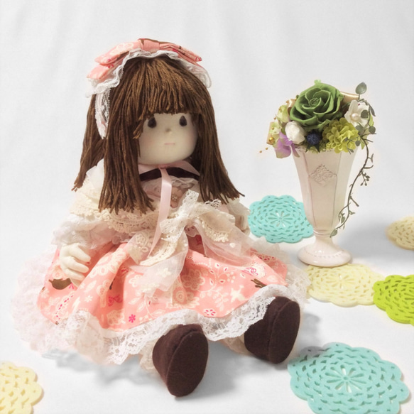 布人形 ピンク姉妹の姉、ドリーちゃん Akodoll#15-024 その他