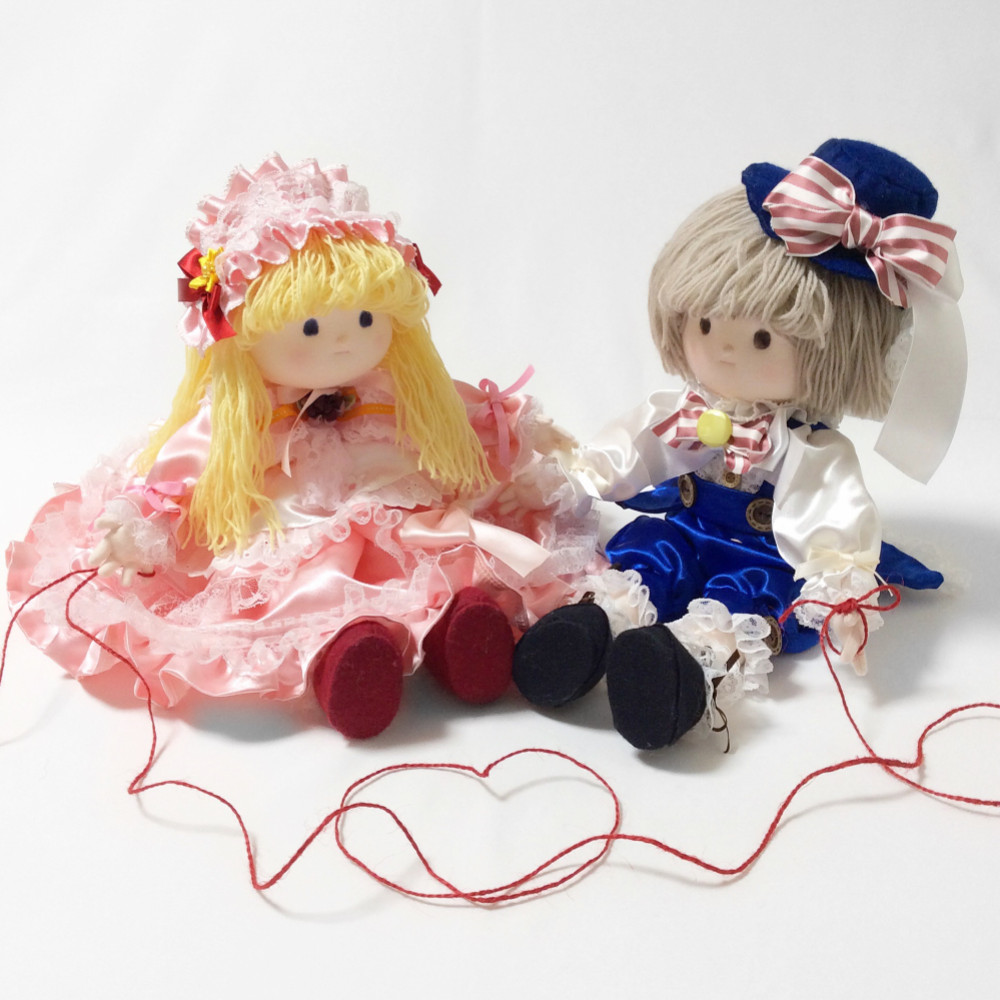 創作人形 「春風」布貼り ハンドメイド 市松人形 創作人形 縮緬貼りハンドメイド - メルカリ