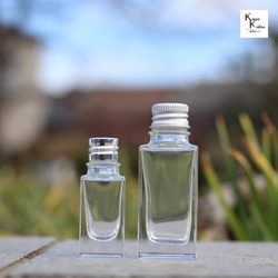 “Line Bottle 透明 No.10 Hip Cap 3 件套”玻璃瓶瓶瓶植物標本香氣玻璃瓶 Compa 第4張的照片