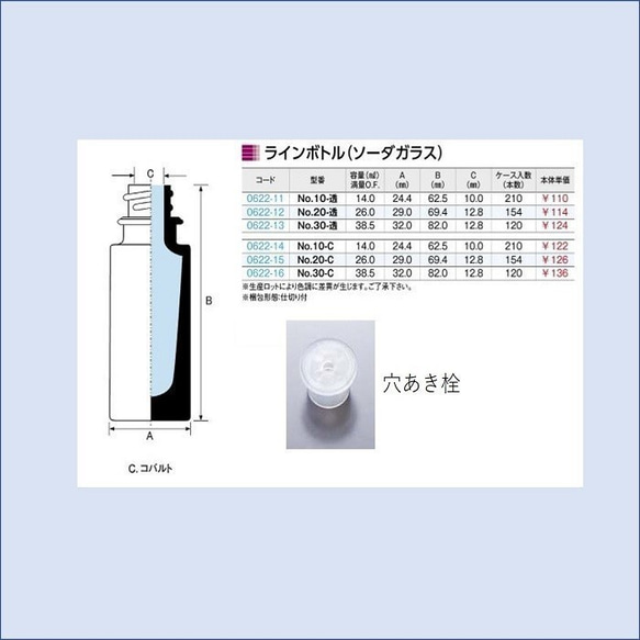 《線條瓶透明20號鋁銀蓋1瓶》玻璃瓶瓶標本香薰玻璃瓶 第6張的照片