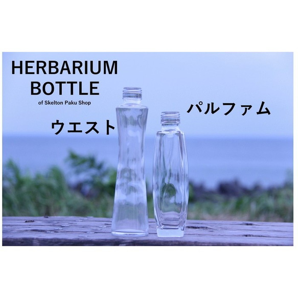 Herbarium Bottle Bottle 10 瓶您選擇的當然帶瓶蓋！ [10瓶可選] 玻璃瓶 帶蓋透明瓶 花材 第4張的照片