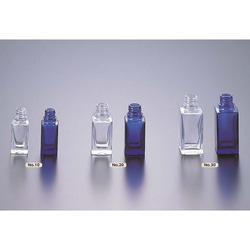 「ラインボトル　透明　No.30　アルミシルバーキャップ 」ガラス瓶　ビン　ハーバリウム　アロマ ガラス瓶 5枚目の画像