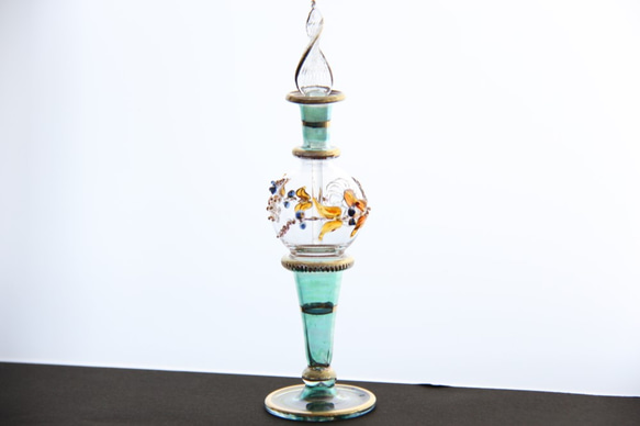 エジプトガラス　送料無料　ミニボトル　香水瓶　 3枚目の画像