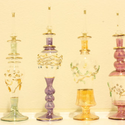 有條件的免費送貨埃及玻璃大尺寸的香水瓶香鍋香水瓶 第1張的照片