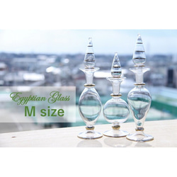 ファンシーボトル　Ｍサイズ エジプト ボトル クレオパトラ　エジプシャンボトル  ハーバリウム 1本分 ガラス瓶 1枚目の画像
