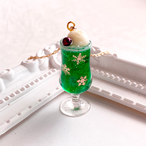 純喫茶のクリームソーダネックレス ネックレス・ペンダント 星夜 純喫茶のクリームソーダネックレス ネックレス・ペンダント 星夜