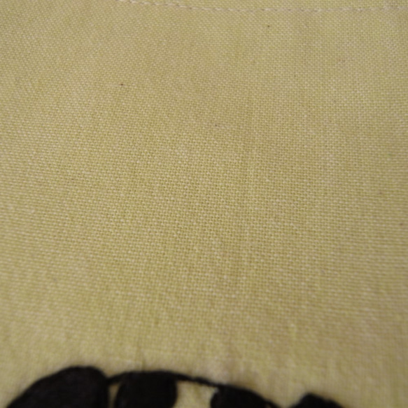 （88）ラブラドールレトリーバー犬　手刺繍の巾着 7枚目の画像