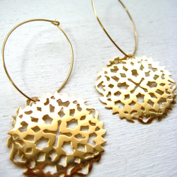 Feuille Pierced Earring 2枚目の画像