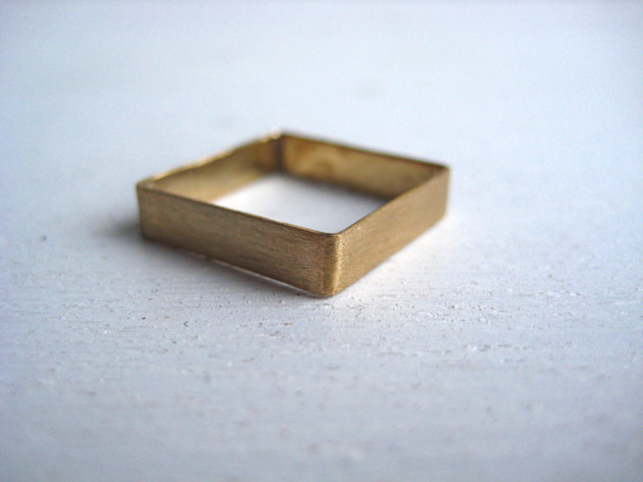 kamiasobi ring Square 3mm 第1張的照片