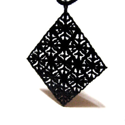 漆 Alhambra necklace [漆黒] 2枚目の画像