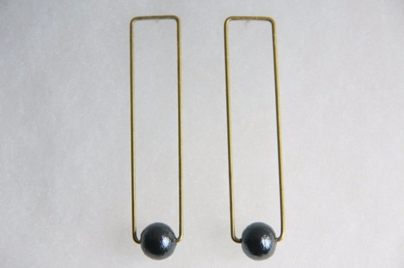 rectangle pearl pierce [VP-033b] 1枚目の画像