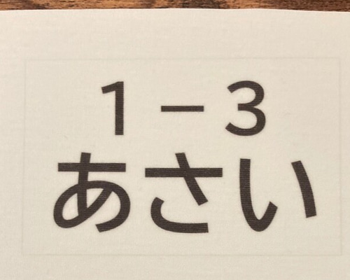 ˗ˏˋ 1 6 ☺︎ ˎˊ˗様　縫い付け用ゼッケン　15枚 のびのび 縫い付け ゼッケン 専用糸8m付き 6644 | お名前 ネーム