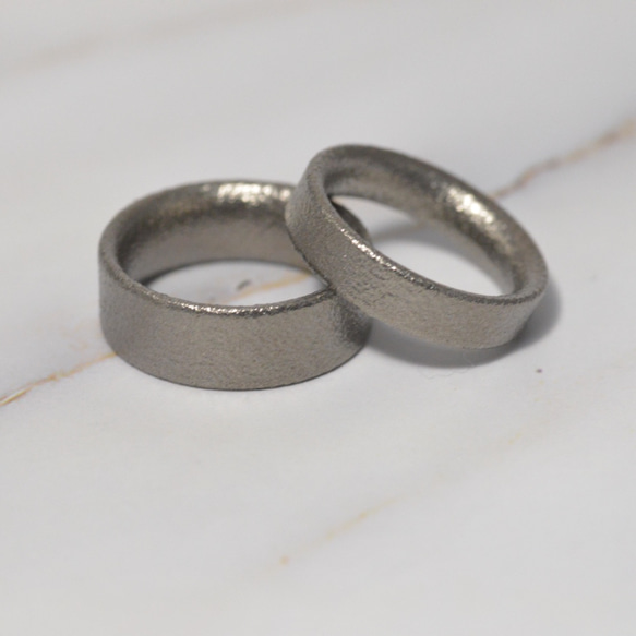 シンプルチタンリング　4mm 4枚目の画像