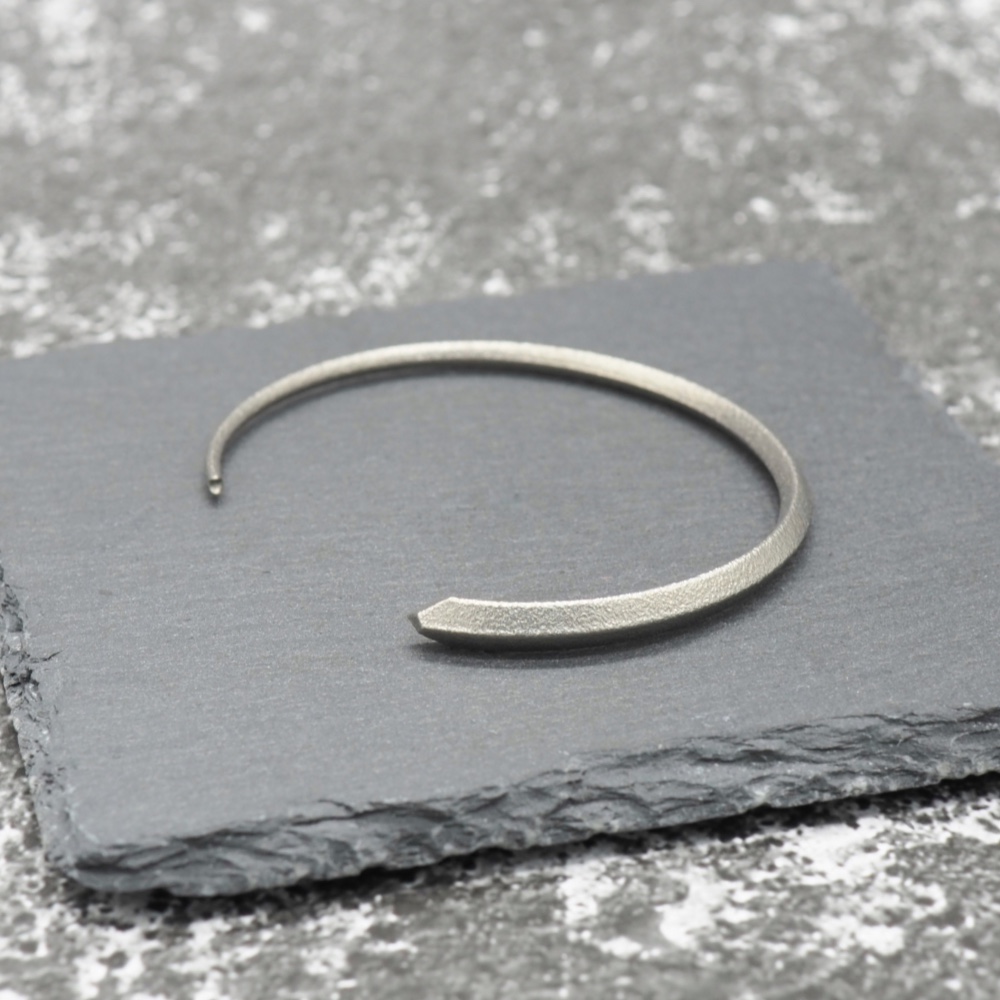 チタン　バングル BANDEL バンデル BANDEL×muta Titanium Bangle Wave チタン