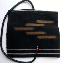 久留米絣のお布団側で作った和風お財布　１４５ 5枚目の画像