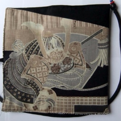 着物リメイク　綿の羽織裏で作った和風財布　１６３ 4枚目の画像